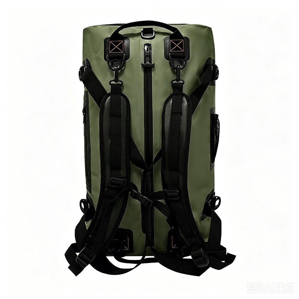 60L / 90L Waterproof Travel Duffel with Backpack Straps — reference view 4
