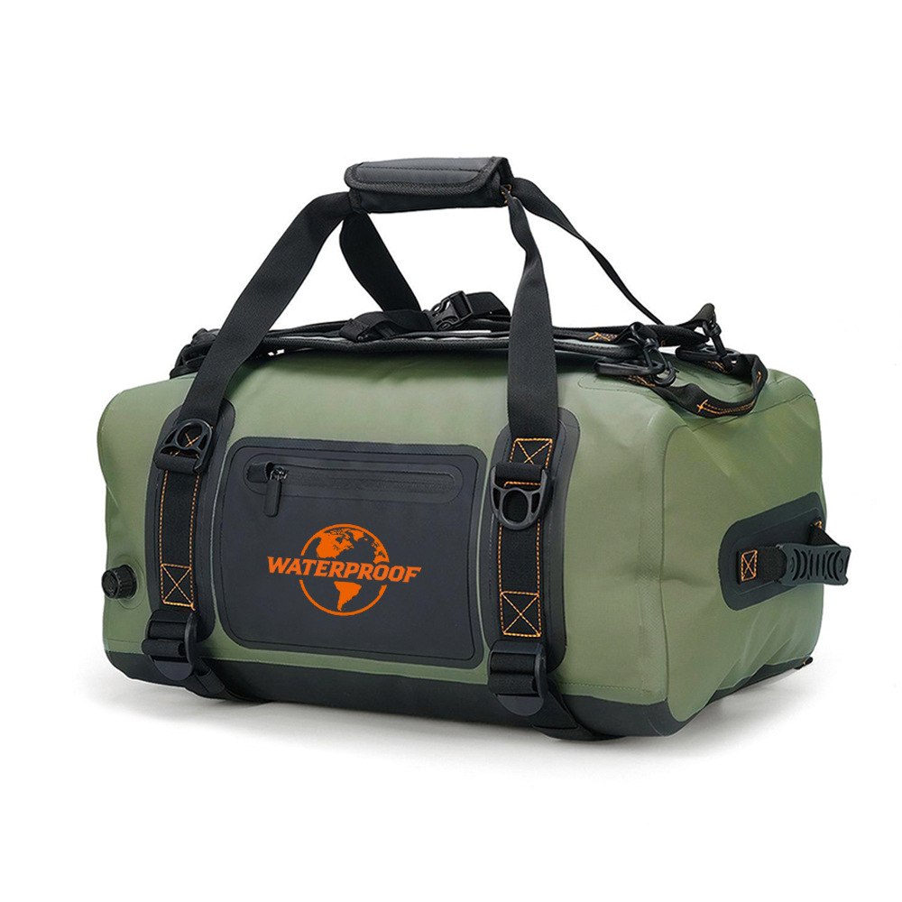 60L / 90L Waterproof Travel Duffel with Backpack Straps — reference view 1