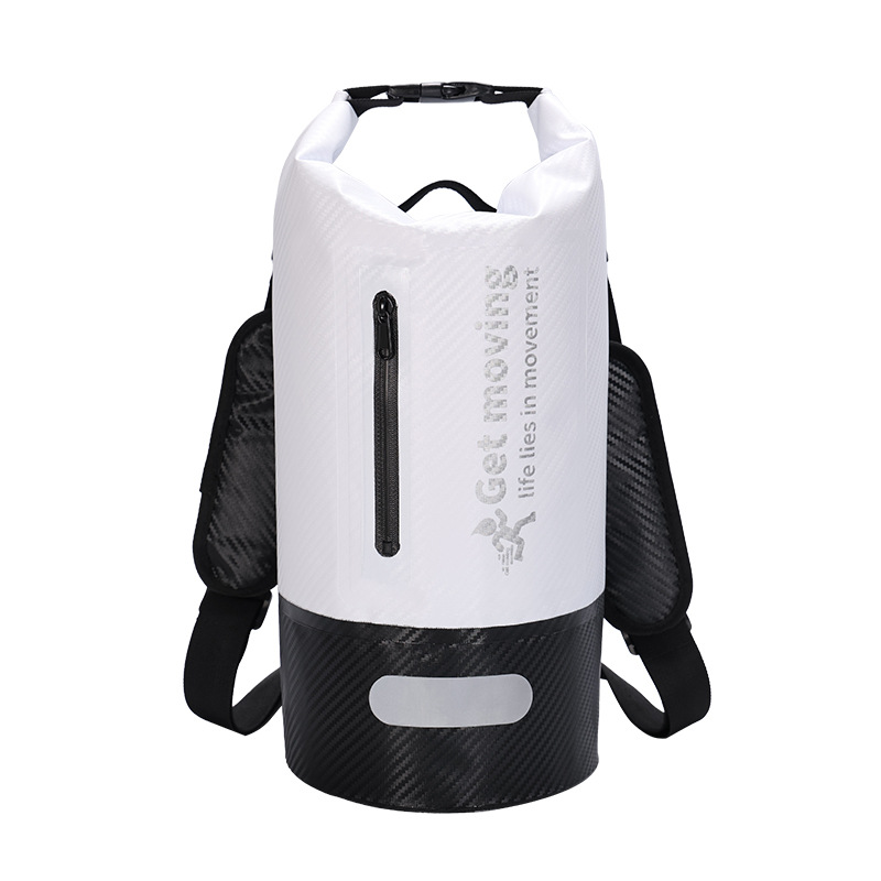 Contrast-Base Waterproof Dry Bag for Kayaking & Travel