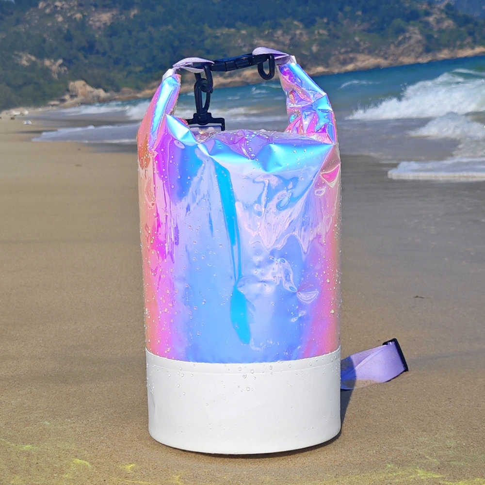 Holographic Roll-Top Waterproof Dry Bag